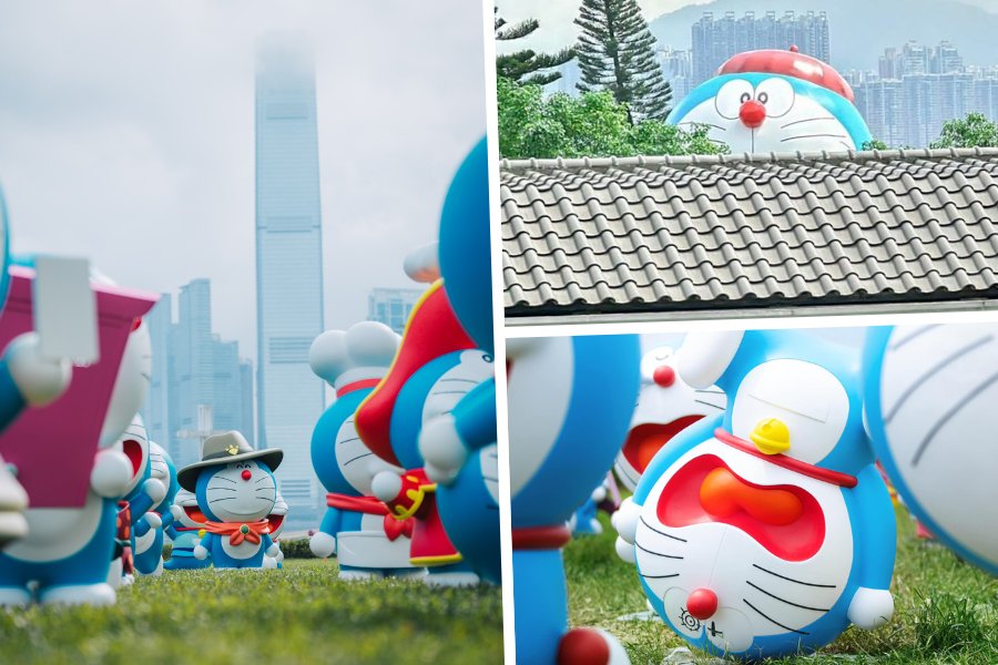 100% doraemon and friends exhibition tsim sha tsui