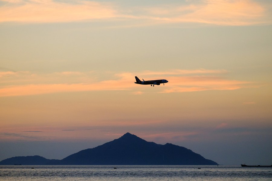 aircraft maintenance area chek lap kok sunset hong kong