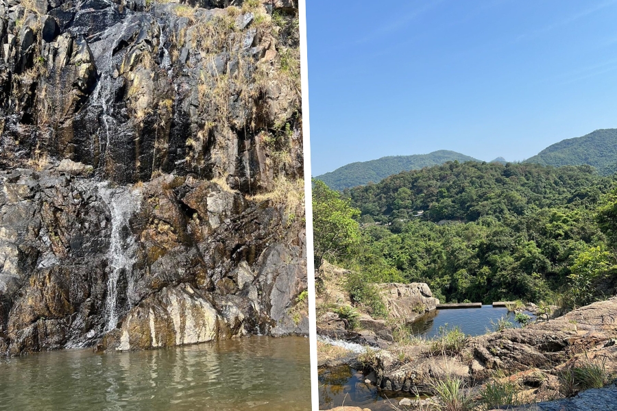 pearl falls waterfall lantau island