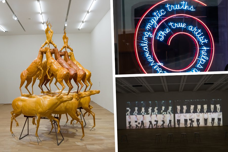 bruce nauman exhibition central