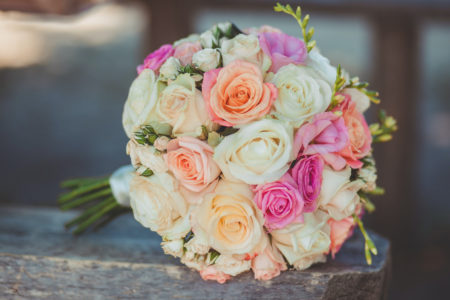 colourful flower rose bouquet