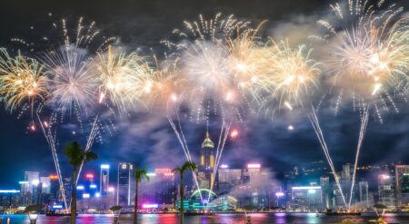 fireworks show hong kong