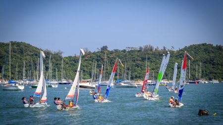 Hebe haven dinghy race