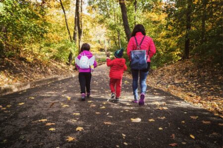 family hike