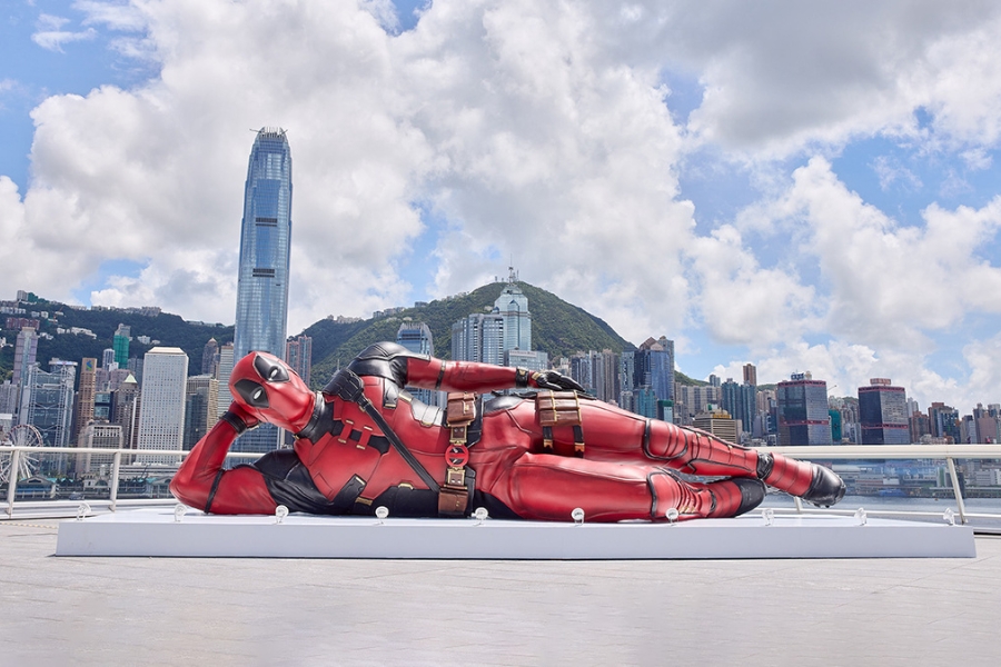 deadpool chill installation hong kong