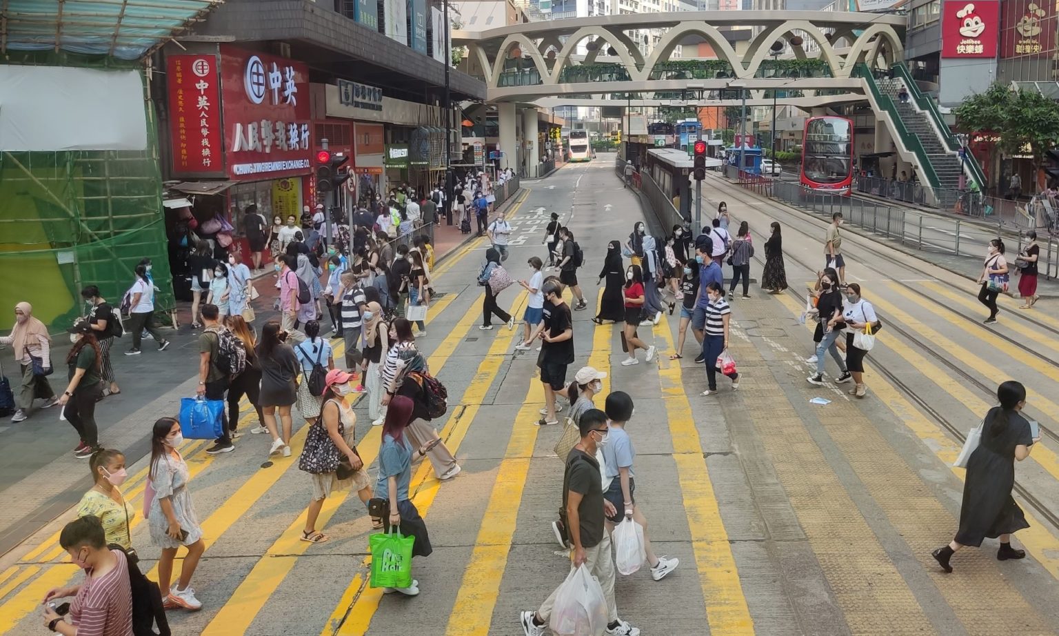 Hong Kong only city with mask rule