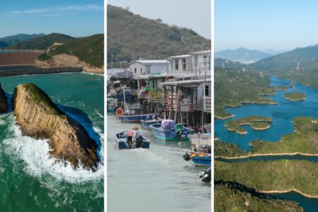 high island, tai o, tai lam chung reservoir in hong kong