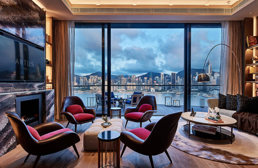 k11 artus hong kong balcony room