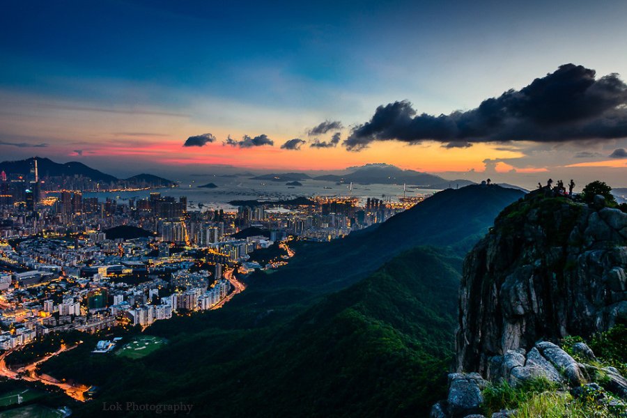 lion rock wong tai sin beautiful places hong kong