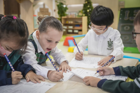 malvern college primary school students at the island west campus