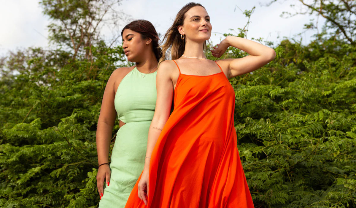 women wearing plus size dresses from zanteia