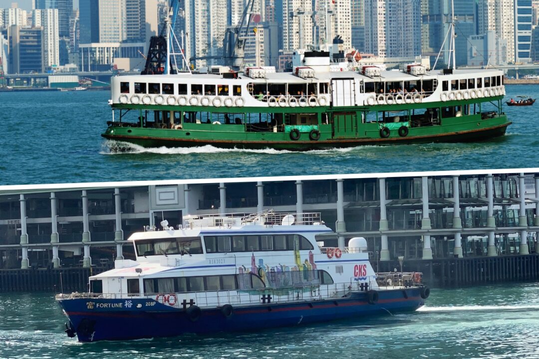 star ferry and fortune ferry give passengers free rides on july 1