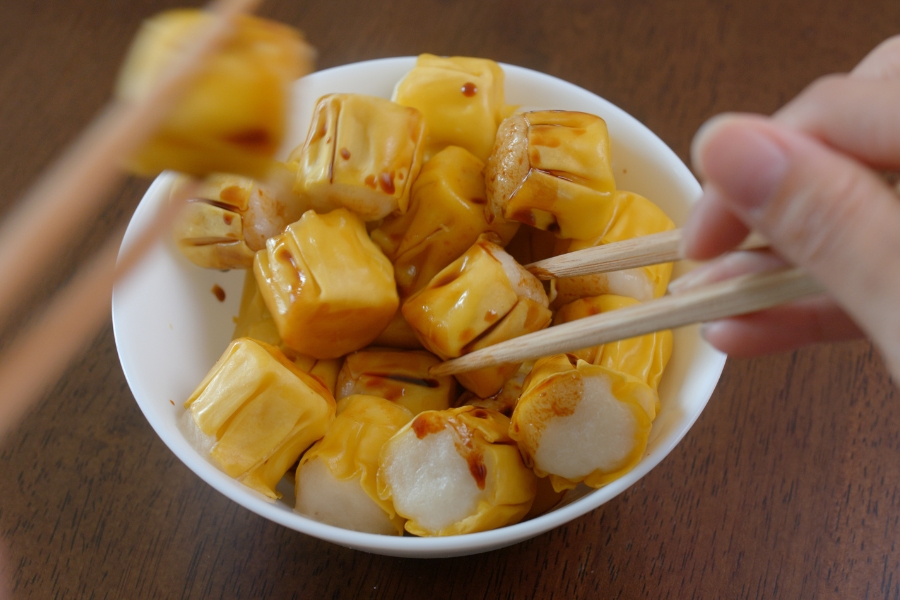 siu mai hong kong street food