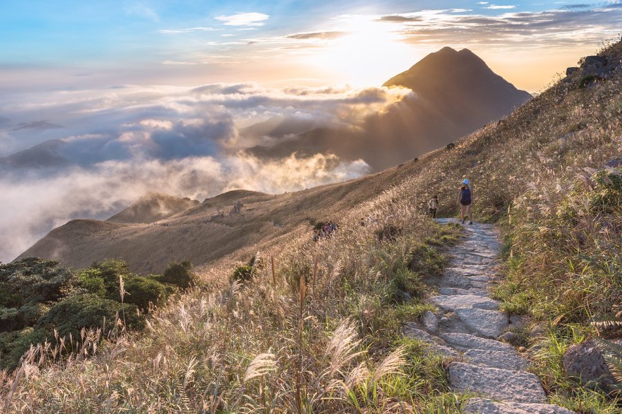 sunset peak lantau island beautiful places hong kong