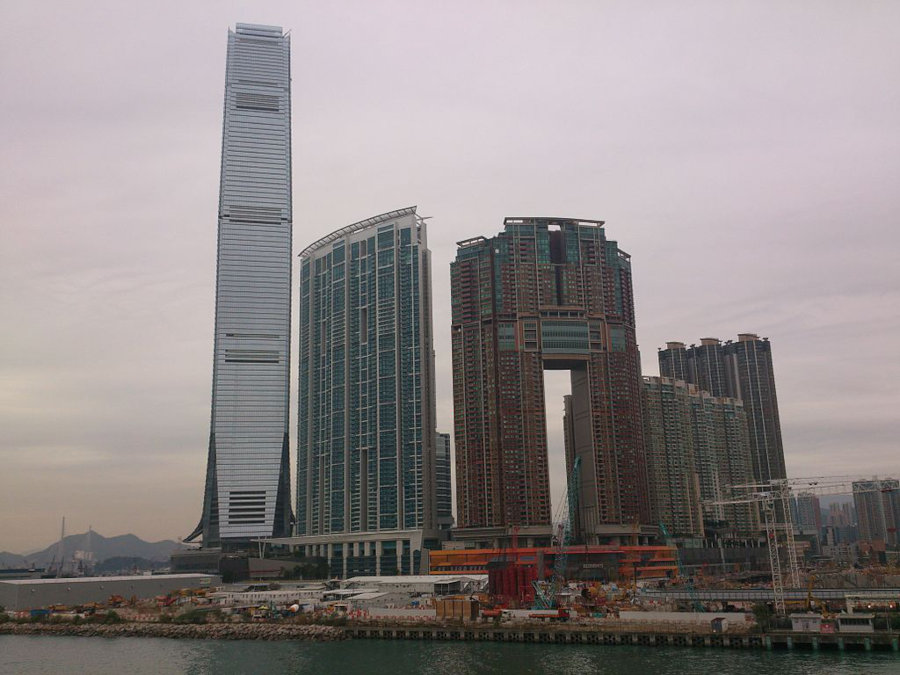 the arch beside icc hong kong