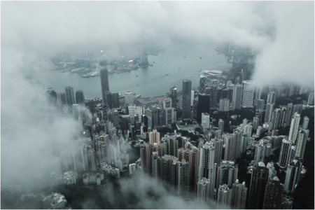 Hong Kong typhoon